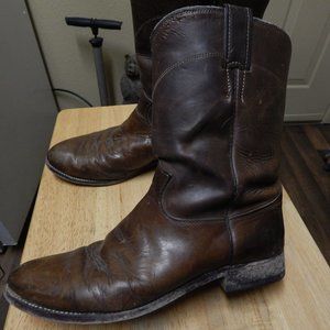 Justin 3408 Men's Classic Roper Boot w/ Bay Apache